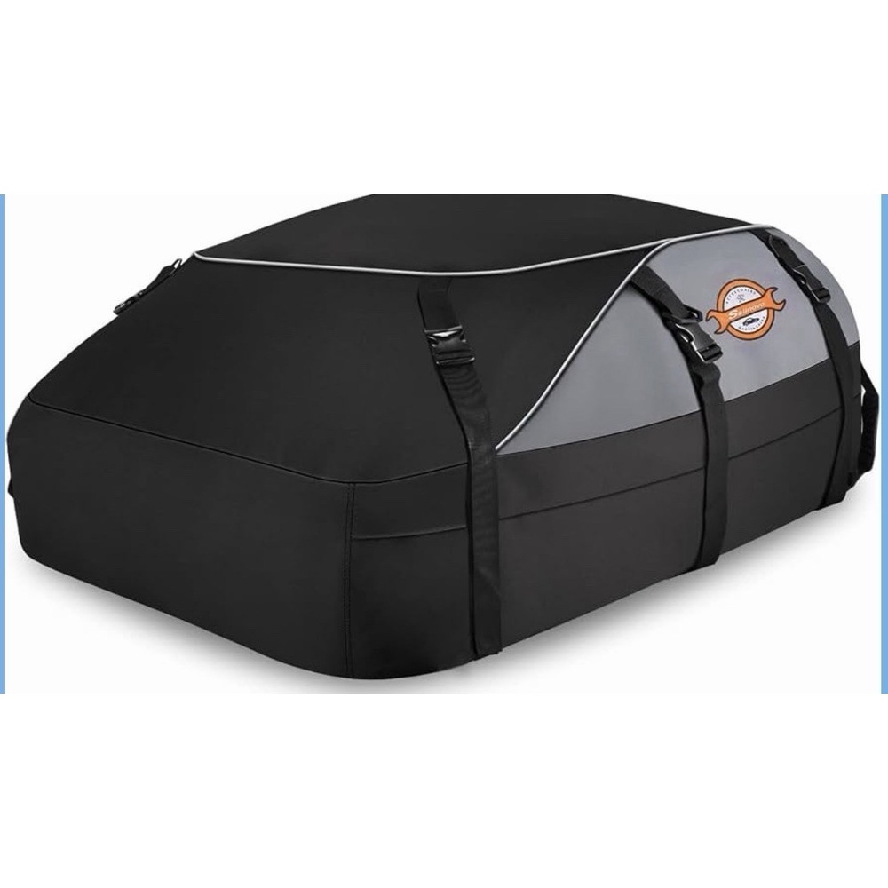 Sailnovo Rooftop Cargo Carrier Roof Bag, 20 Cubic feet Soft Waterproof Car Roof